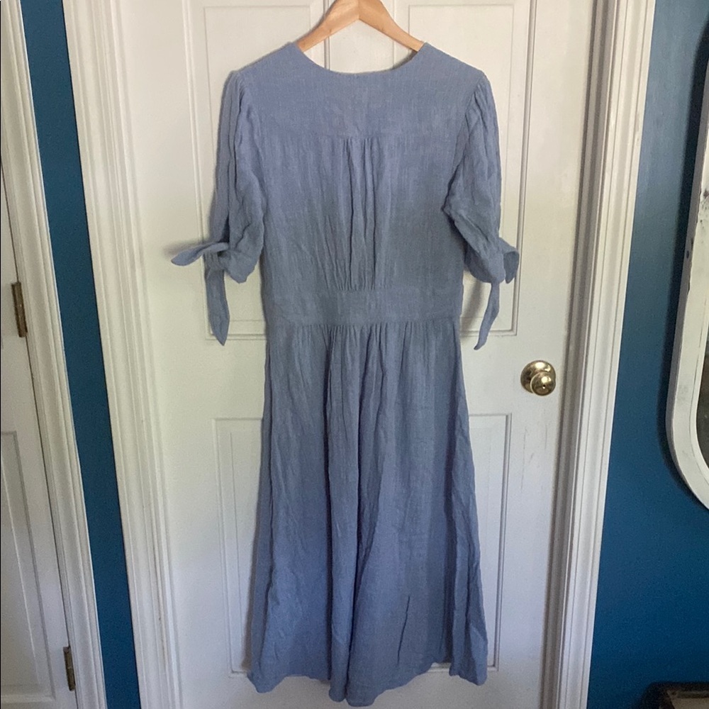 Free People Blue Midi Dress - Picture 5 of 6